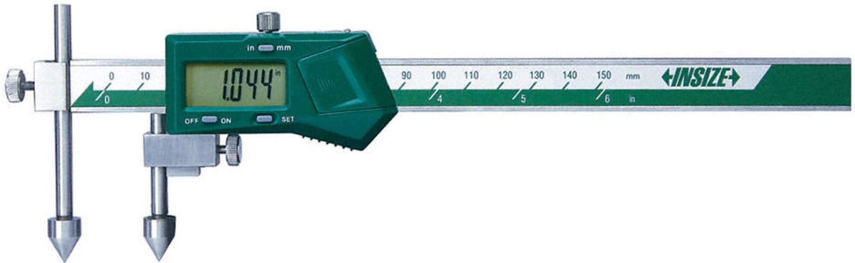 Pie de metro digital centrador de puntas 150mm INSIZE 1192-150A