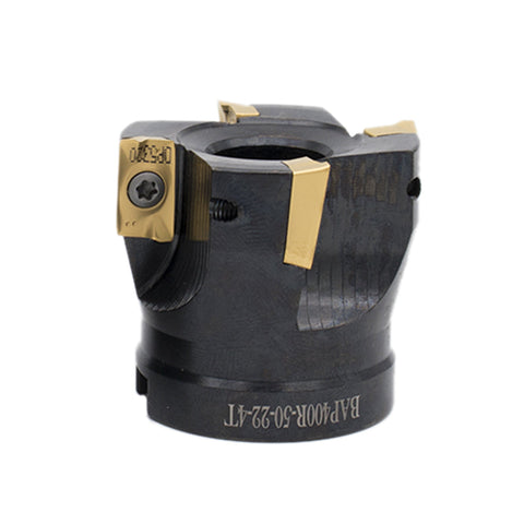 Cabezal de fresado 400R Ø50 mm, eje 22 mm, 4 insertos APMT
