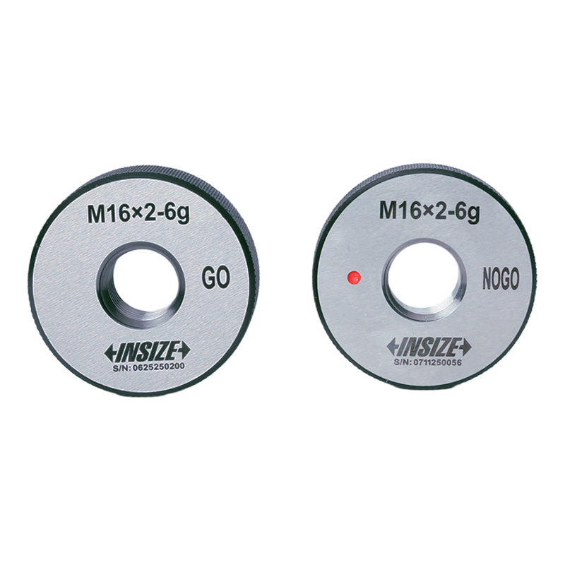 Calibre pasa de rosca anillo, 6g, ISO 1502 M6x1 INSIZE 4120-6 (3)