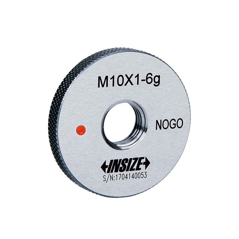 Calibre pasa de rosca fina anillo, 6g, ISO 1502 M10x1 INSIZE 4129-10P (2)