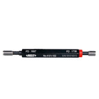 Calibre pasa/no-pasa de rosca tapón, estándar americano 2B, ANSI B1.2 7/8-9UNC INSIZE 4131-7C1
