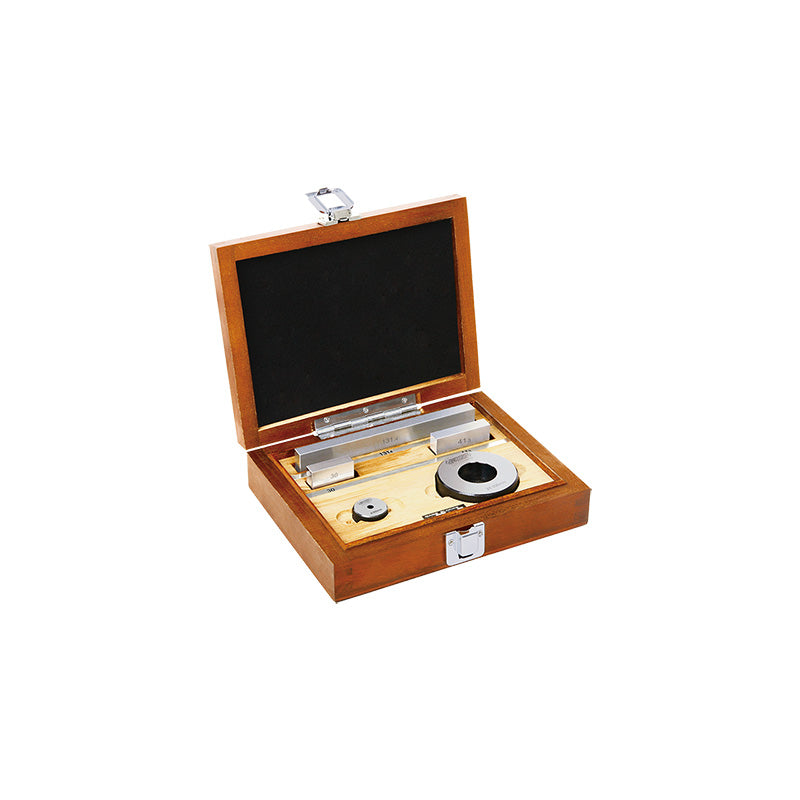 Set de bloque patrón y anillo patrón para verificación de pie de metro INSIZE 4176-30