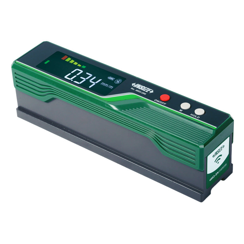 Nivel tipo bloque ±0.5mm/m (±0.028°) 0.01mm/m (0.001°) INSIZE 4953-200