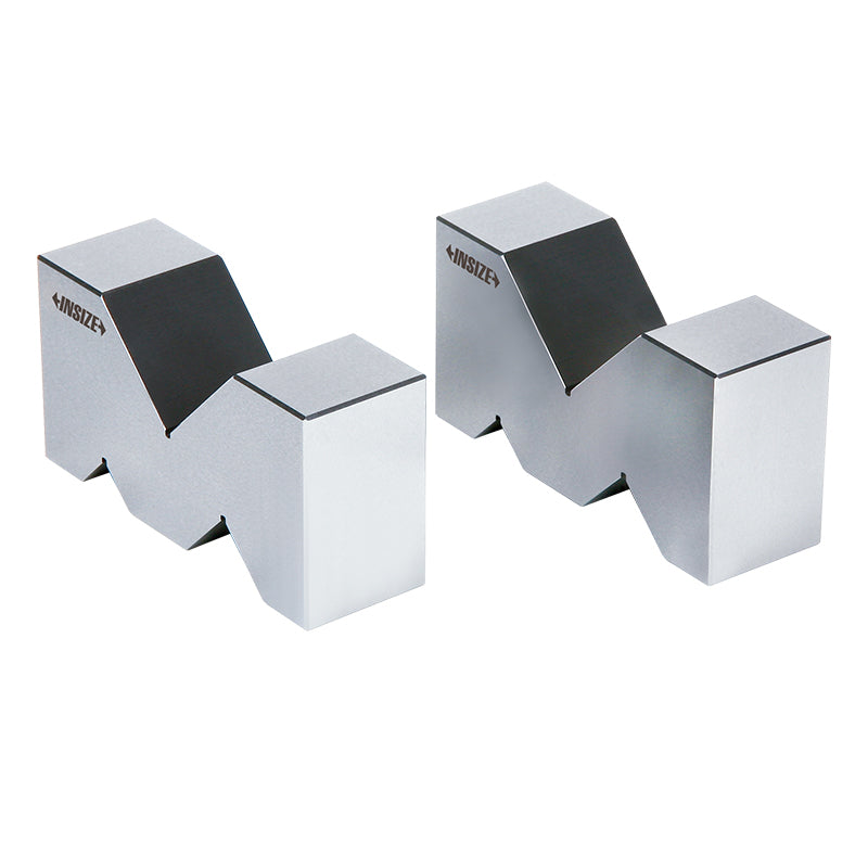 Juego de bloques en V, 2 piezas 75x24x35mm INSIZE 6887-2
