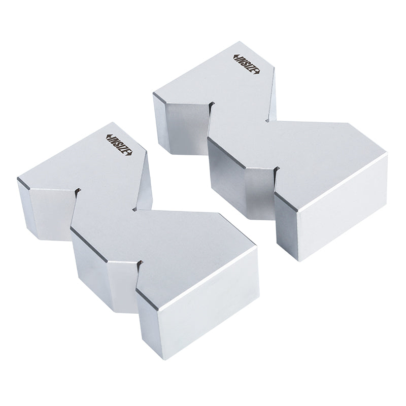 Juego de bloques en V, 2 piezas 75x24x35mm INSIZE 6887-2