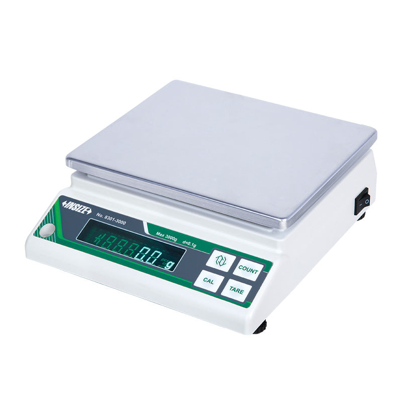 Balanza electrónica 0.1-3.000grs INSIZE 8301-3000