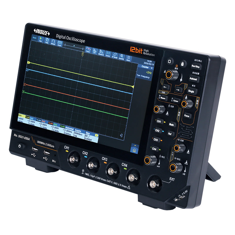 Osciloscopio digital 100MHz INSIZE 9531-0102