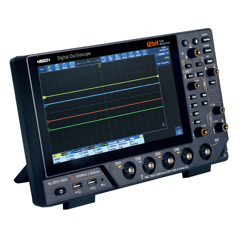 Osciloscopio digital 100MHz INSIZE 9531-0102 (3)