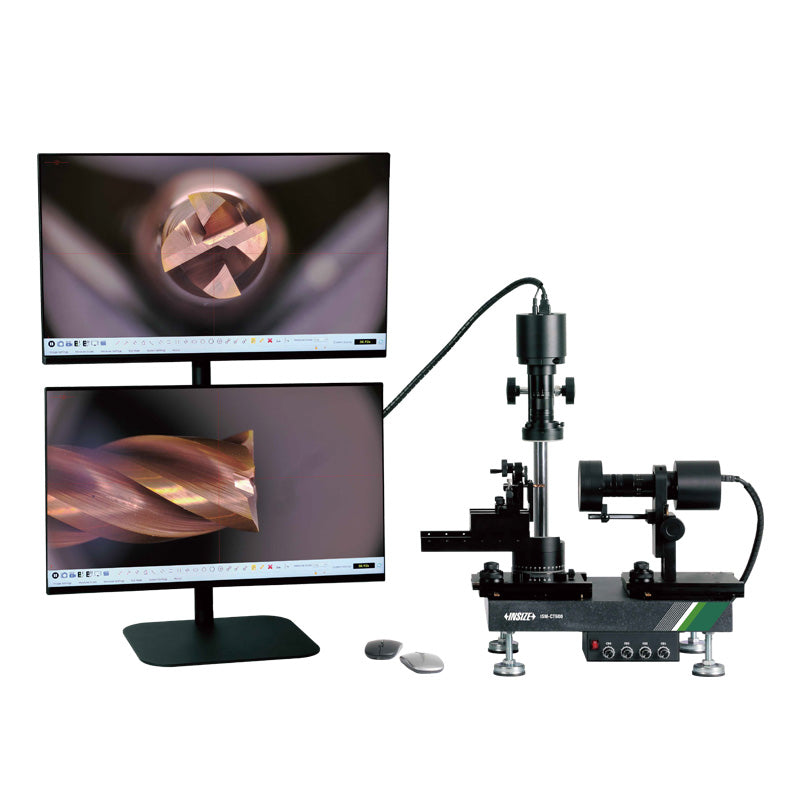 Microscopio para herramientas de corte con doble pantalla INSIZE ISM-CT600