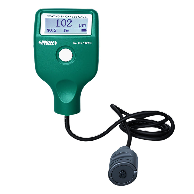 Medidor de espesor de recubrimiento, tipo básico 0-5000μm 0.1μm/1μm/0.01mm INSIZE ISO-1200FN (2)