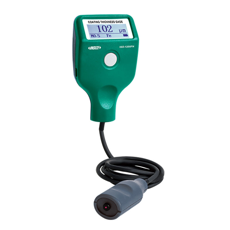 Medidor de espesor de recubrimiento, tipo básico 0-5000μm 0.1μm/1μm/0.01mm INSIZE ISO-1200FN