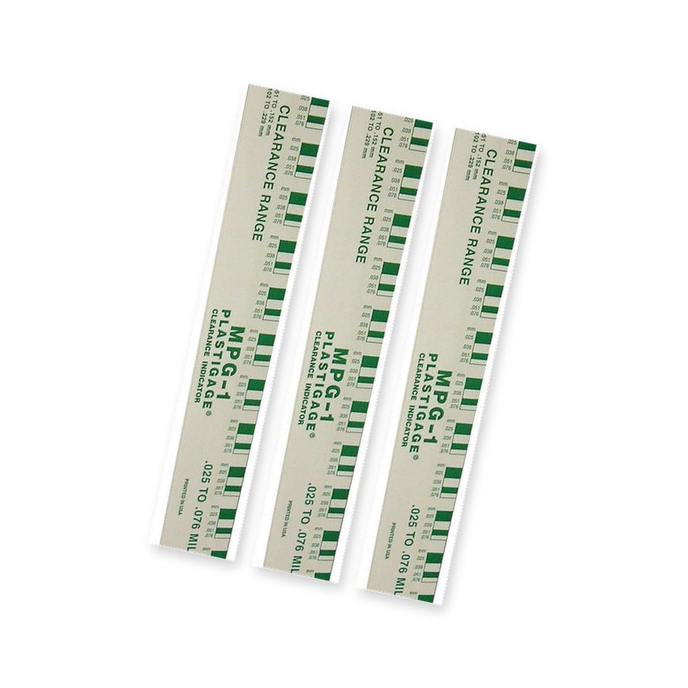 Plastigage verde para motores bencineros, pack 3 unidades