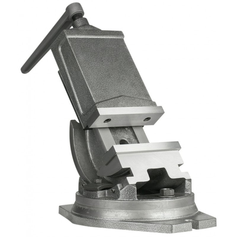 Prensa para fresadora con base giratoria QHK, mordaza 160 mm