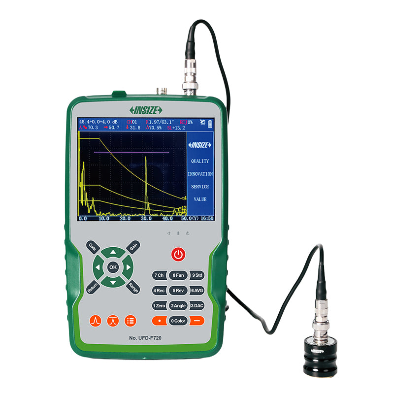 Detector digital de fallas por ultrasonido, tipo estándar INSIZE UFD-F720 (3)