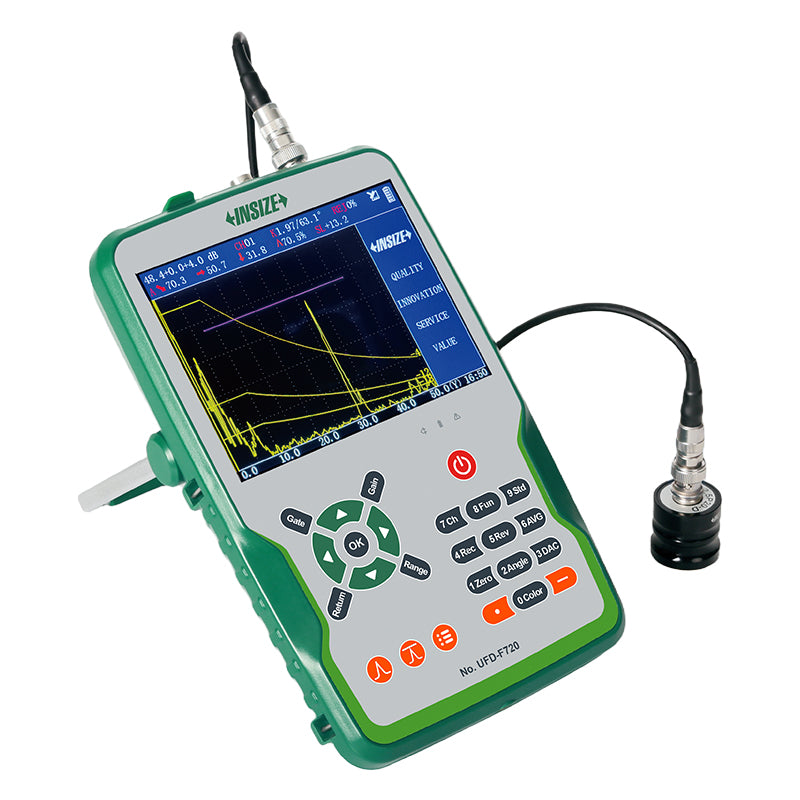 Detector digital de fallas por ultrasonido, tipo estándar INSIZE UFD-F720 (4)