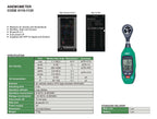 Anemometro INSIZE  0110-1125