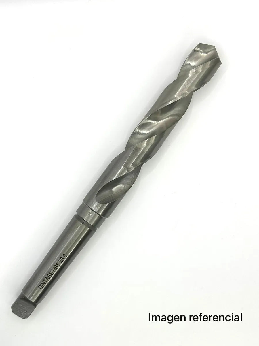 Broca acero rapido 42mm HSS cono morse 4 DIN 345