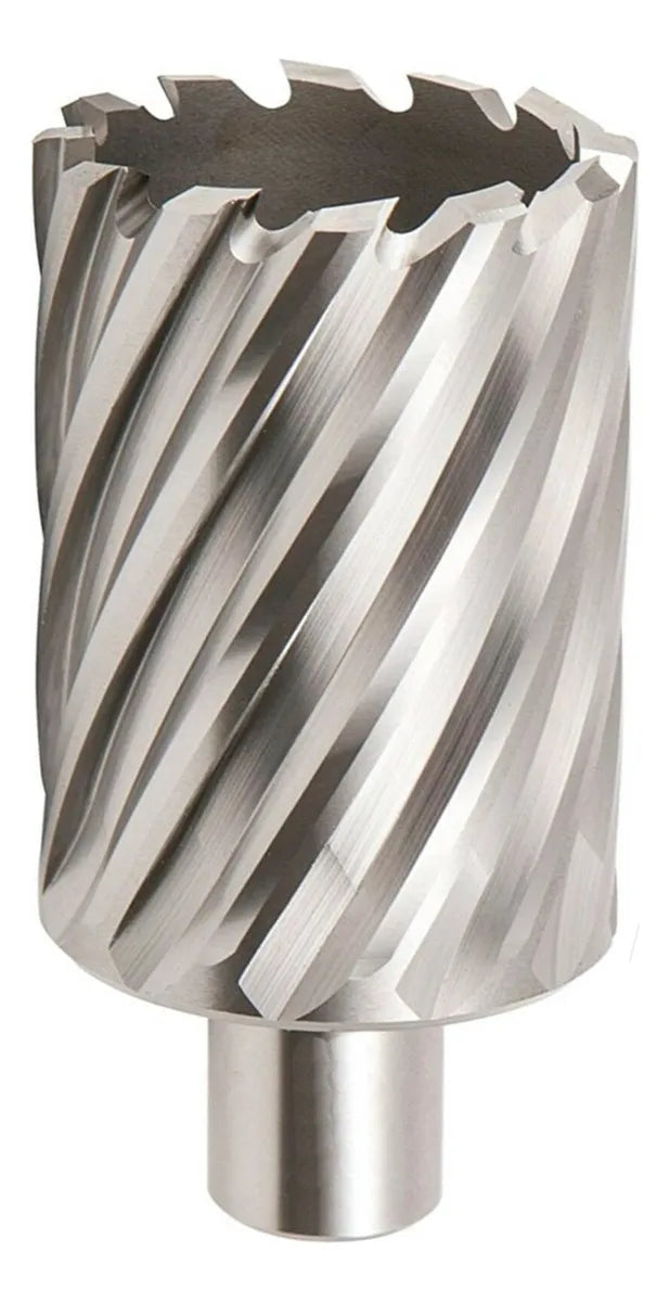Broca cortador anular de acero rapido HSS M2 22X55 DTM