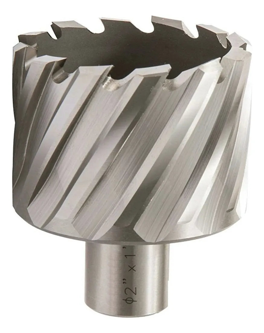 Broca cortador anular de acero rapido HSS M2 25X55 DTM