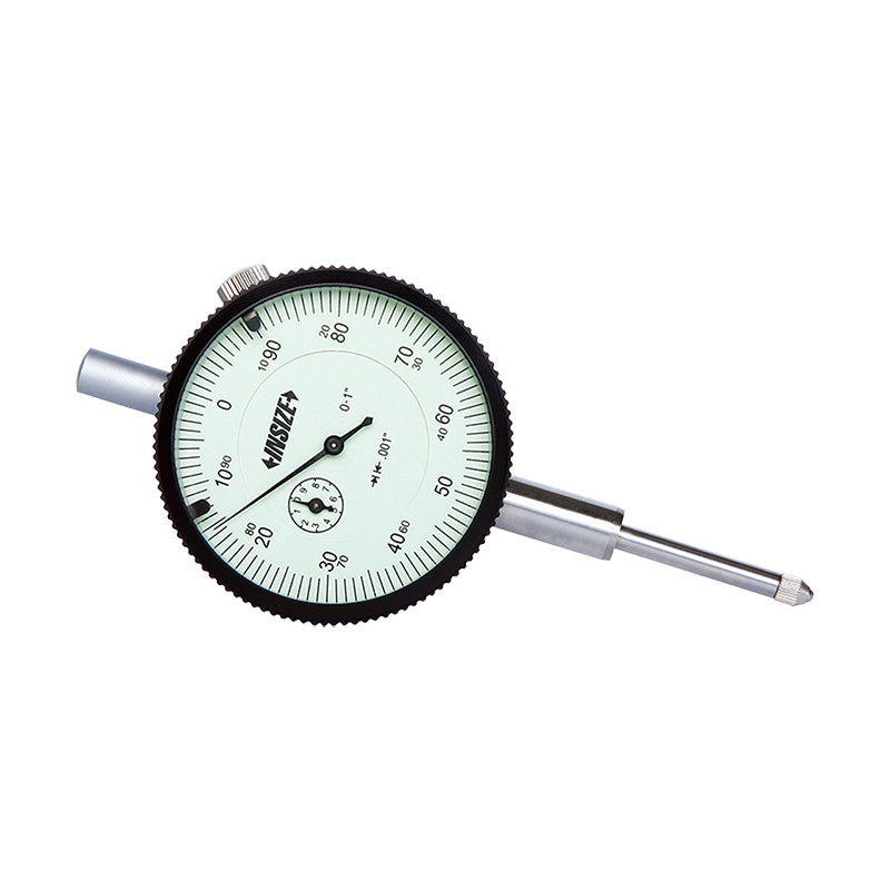 Reloj comparador analogo orejeta trasera 0.25 inch INSIZE 2307-025