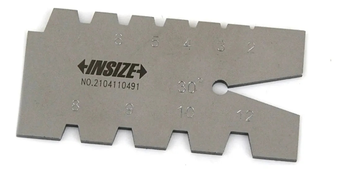 Cuenta hilos 29° 1-10TPI INSIZE  4812-E
