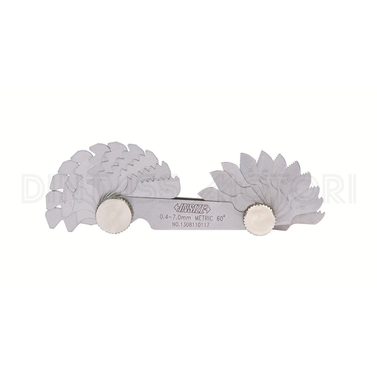 Cuenta hilos métrico 60° INSIZE 4820-124