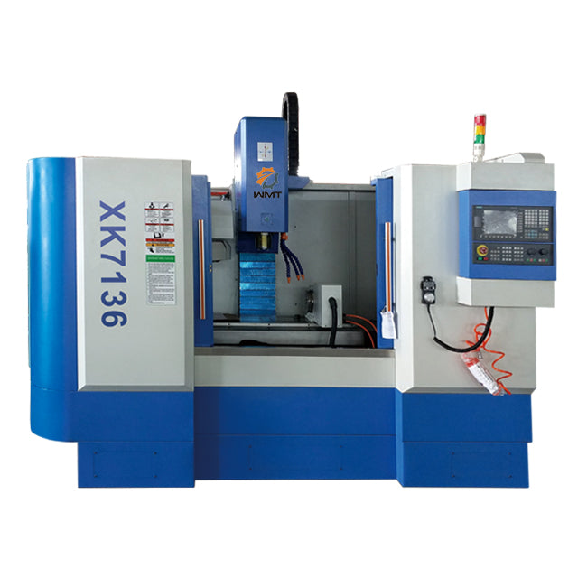Fresadora CNC XK7136 DTM mesa 100-600mm