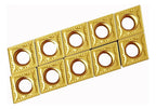 Insertos para torno CCMT09T308 LF6018 10u