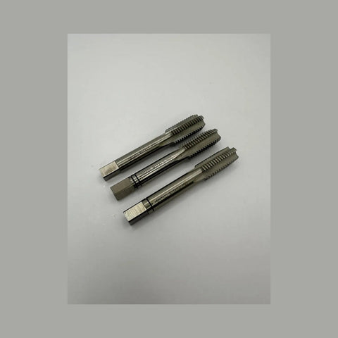 Juego 3 machos roscar acero rapido HSS M 12 x 1.75