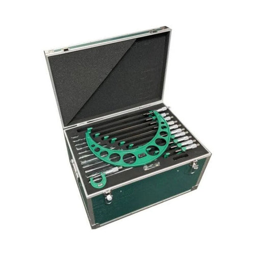 Juego de micrometros exterior 0-300mm 12pzas INSIZE 3203-3012A