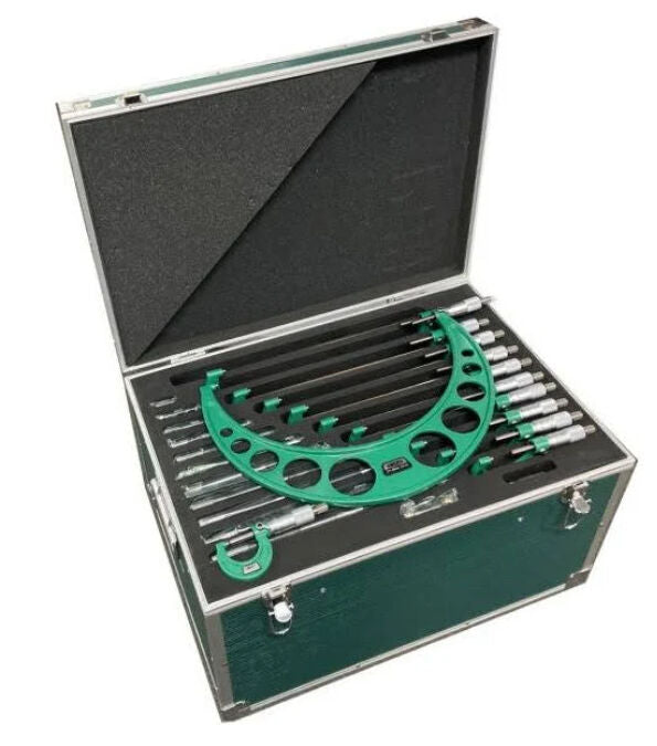 Juego de micrometros exterior 0-300mm 12pzas INSIZE 3203-3012A