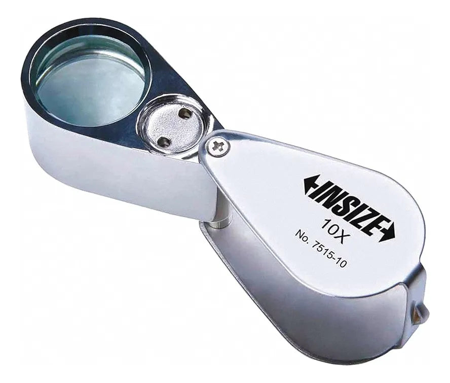 Lupa plegable 10x INSIZE 7511-8