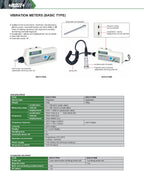 Medidor de vibraciones básico INSIZE 0023-V199B