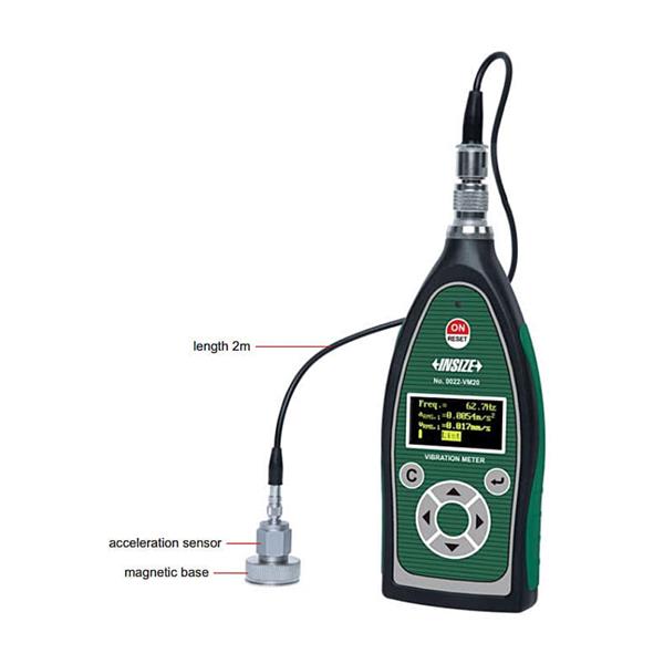 Medidor de vibraciones INSIZE 0022-VM20