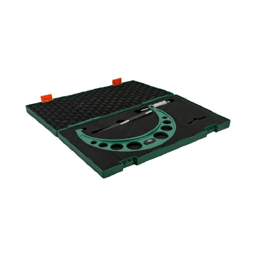Micrometro de exterior con yunques intercambiables 0-100mm INSIZE 3206-100A
