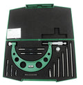 Micrometro de exterior con yunques intercambiables 0-150mm INSIZE 3206-150A