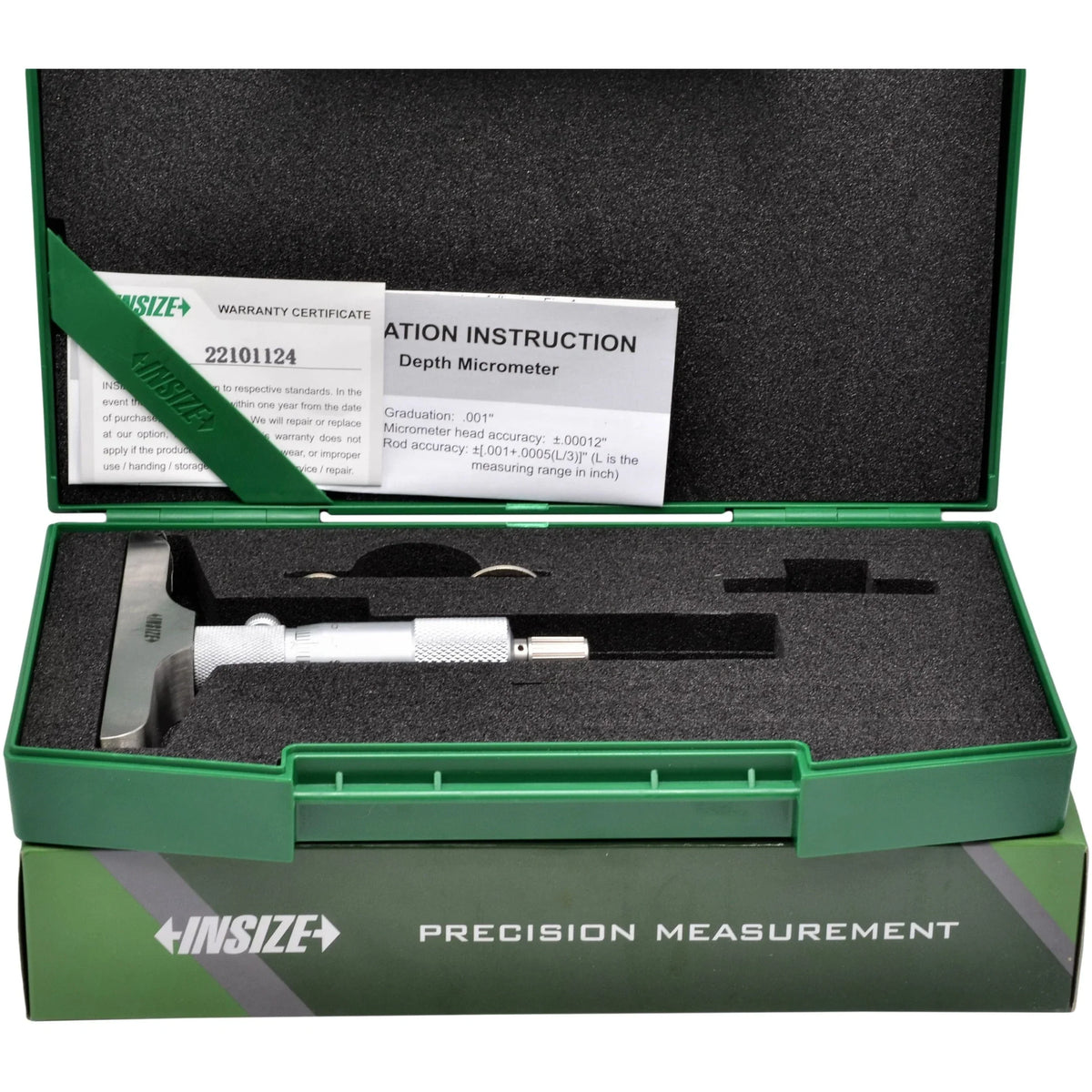 Micrometro de profundidad 0-25mm INSIZE 3240-25