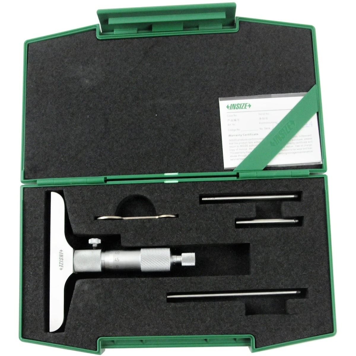 Micrometro de profundidad 0-75mm INSIZE 3240-75