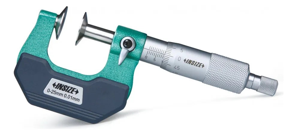 Micrometro exterior de disco 0-25mm INSIZE 3282-25