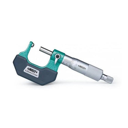 Micrometro para tubos con punta esferica 0-25mm INSIZE 3260-25SA