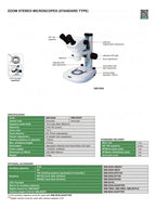 Microscopio stereo trinocular INSIZE ISM-ZS50T