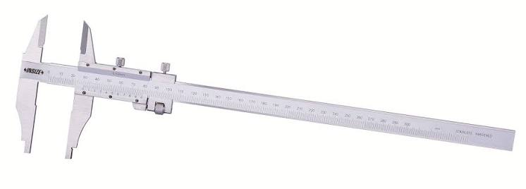 Pie de metro analogo para ranuras interiores 0-250mm pata doble INSIZE 1217-2503