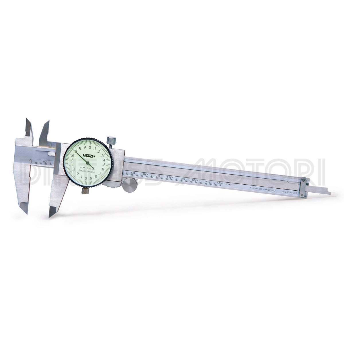 Pie de metro con reloj 150 mm (0.02 mm) INSIZE