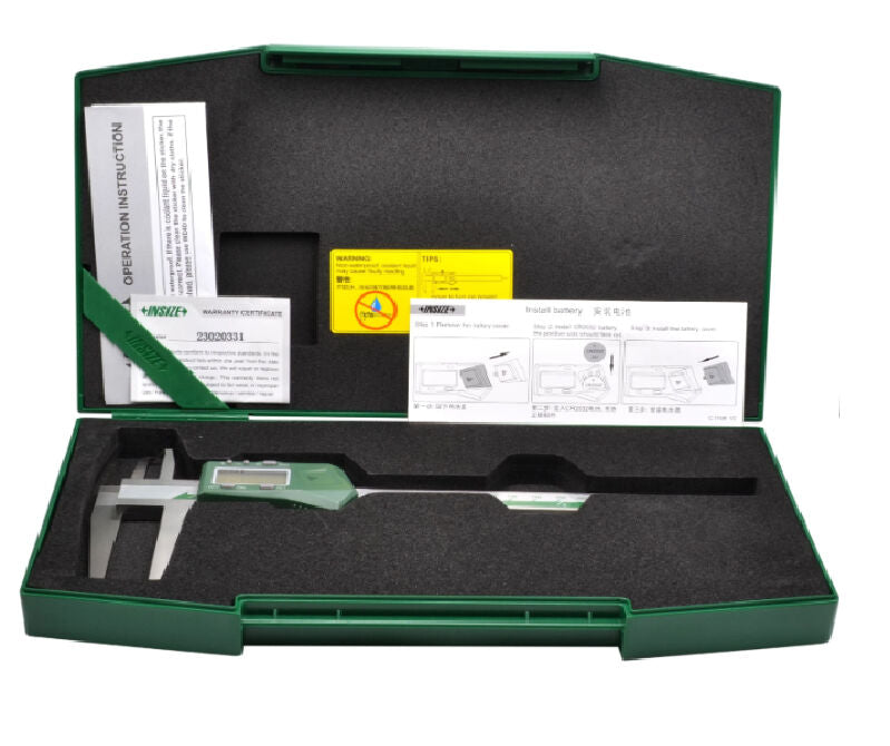 Pie de metro digital para ranuras 9-200mm/0.35-8″ INSIZE