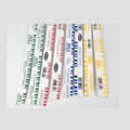 Plastigage Pack 1 tira verde 1 tira roja y 1 tira azul