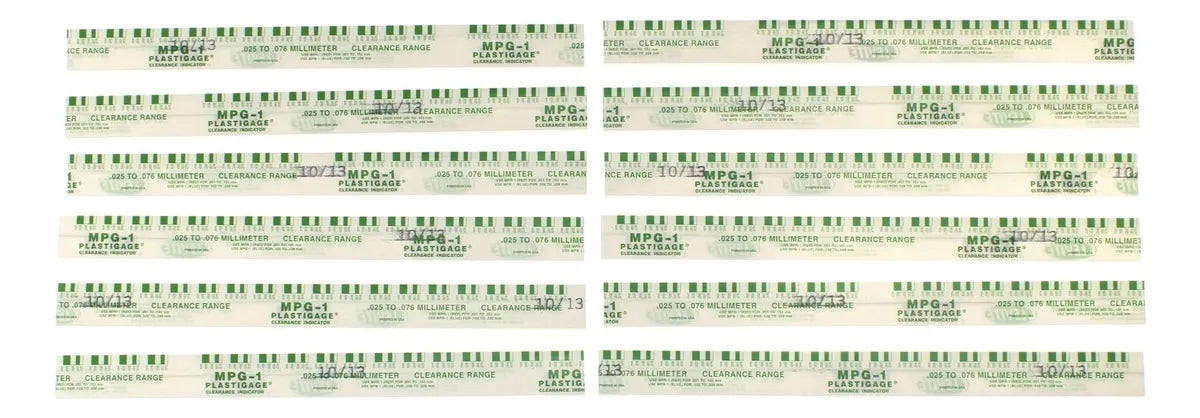 Plastigage Para Motores Verde Bencineros Pack 12 Unidades