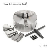 Plato torno de 3 mordazas K11-250