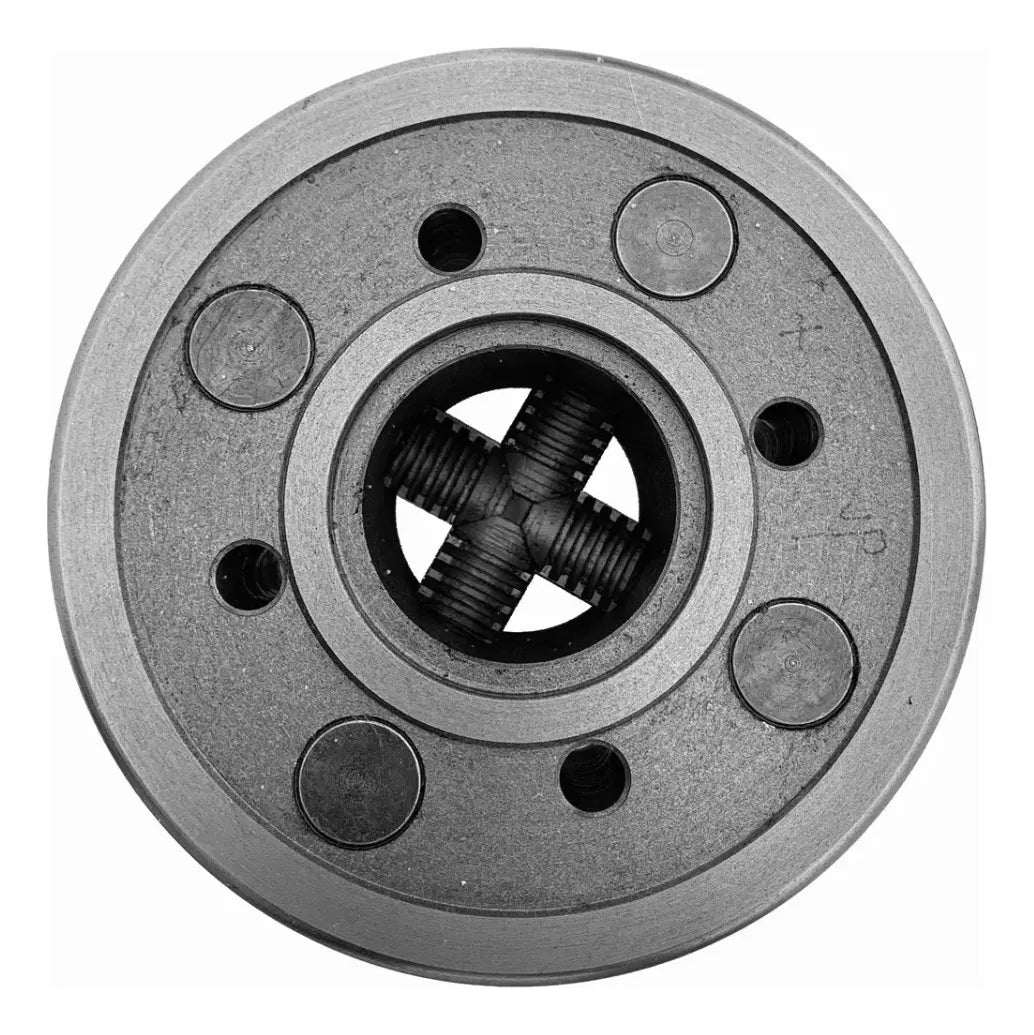 Plato torno independiente 4 garras K72 D 125 MM
