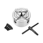 Plato torno independiente 4 garras K72 D 200 MM