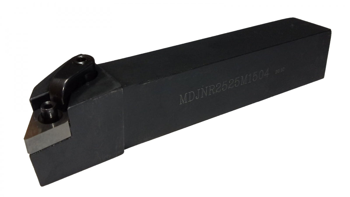 Portaherramienta exterior MDJNR2525M1504 + insertos DNMG150608-PM